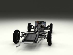full w interior mercedes 190sl rev 3D Model