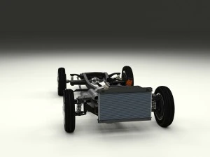 full w interior mercedes 190sl rev 3D Model