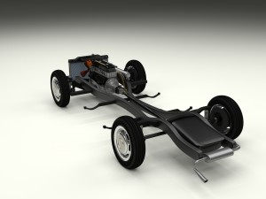 full w interior mercedes 190sl rev 3D Model