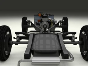 full w interior mercedes 190sl rev 3D Model