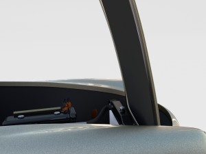 full w interior mercedes 190sl hard top rev Modelo 3D