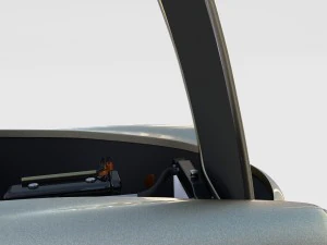 full w interior mercedes 190sl hard top rev 3D Model
