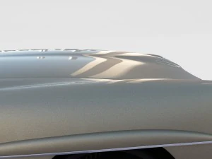 mercedes 190sl soft top rev 3D Model