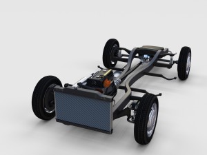 mercedes benz 190sl full chassis rev 3D Model
