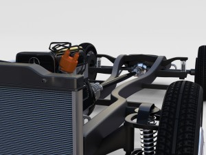 mercedes benz 190sl full chassis rev Model 3D