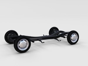 mercedes benz 190sl chassis rev Modello 3D