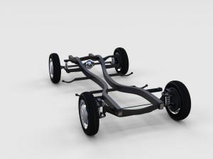 mercedes benz 190sl chassis rev Modello 3D