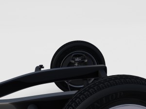 mercedes benz 190sl chassis rev Modello 3D
