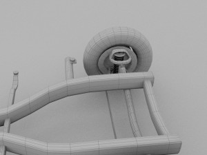 mercedes benz 190sl chassis rev Modello 3D