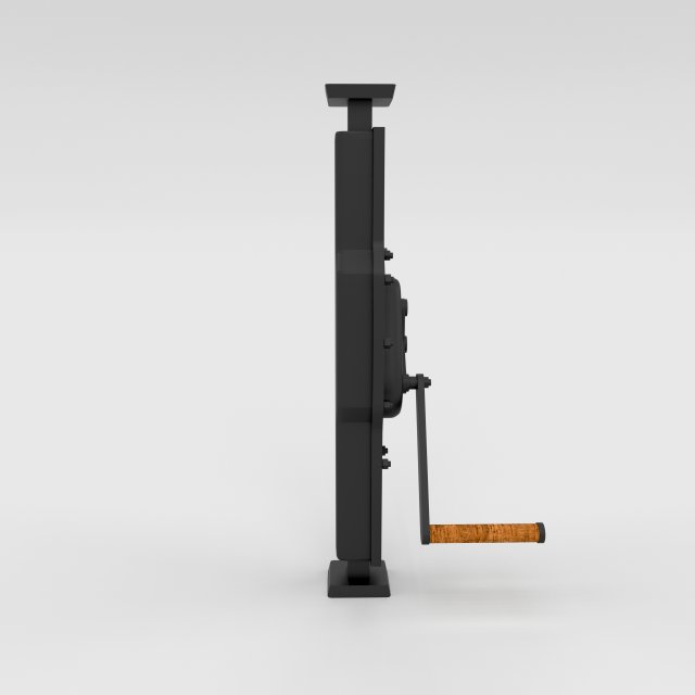 20 ton jack 3D Модель .c4d .max .obj .3ds .fbx .stl .blend 