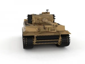 panzer tiger tank late 1944 v1 3D Model