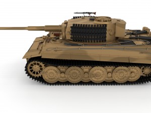 panzer tiger tank late 1944 v1 Modèle 3D
