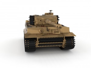 fully built panzer tiger tank late 1944 v1 Modelo 3D
