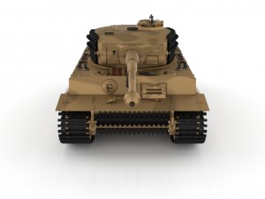 panzer tiger tank late 1944 v1 with interior 3D Model