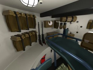 panzer tiger tank late 1944 v1 with interior 3D Model