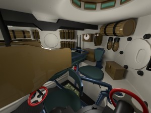 panzer tiger tank late 1944 v1 with interior 3D Model