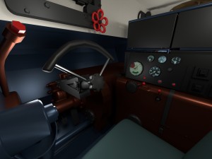 panzer tiger tank late 1944 v1 with interior 3D Model