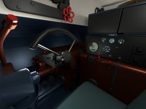 panzer tiger tank late 1944 v1 with interior 3D Model