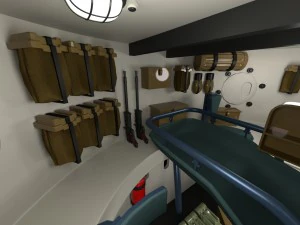 panzer tiger tank late 1944 v1 with interior 3D Model
