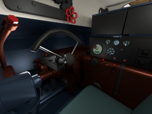 panzer tiger tank late 1944 v1 with interior 3D Model
