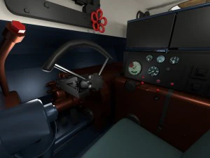 panzer tiger tank late 1944 v1 with interior 3D Model