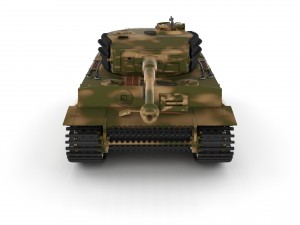 fully built panzer tiger tank late 1944 v2 3Dモデル
