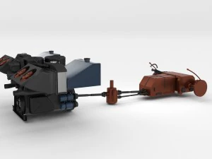 fully built panzer tiger tank late 1944 hdri v2 3D Model