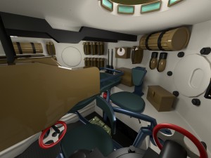 panzer tiger tank late 1944 v2 with interior Modèle 3D