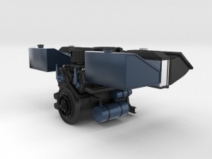 maybach hl230 engine full panzer tiger unit 3D Модель