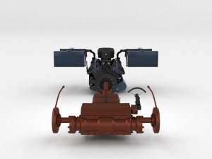 panzer tiger engine and transmission Modèle 3D