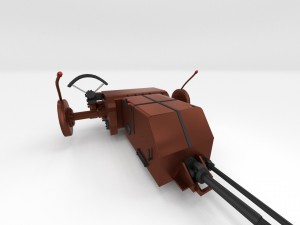 panzer tiger engine and transmission Modèle 3D