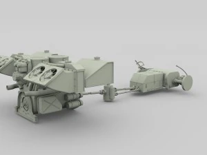 panzer tiger engine and transmission 3D Model