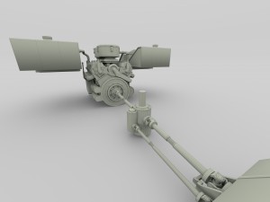 panzer tiger engine and transmission Modèle 3D