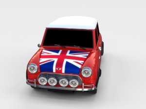 mini cooper rally edition 3D Model