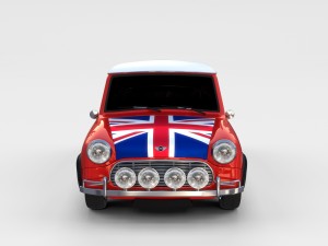 mini cooper rally edition 3D 모델