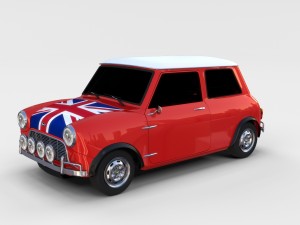 mini cooper rally edition 3D 모델
