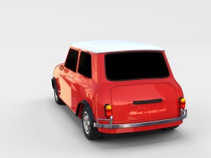 mini cooper rally edition 3D 모델
