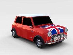 mini cooper rally edition 3D 모델