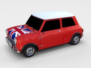 mini cooper rally edition 3D 모델