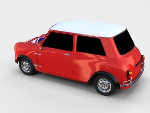 mini cooper rally edition 3D 모델