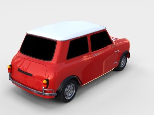 mini cooper rally edition 3D 모델