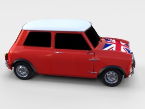 mini cooper rally edition 3D 모델