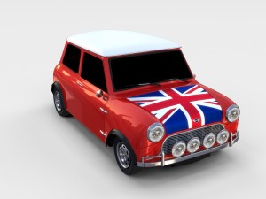 mini cooper rally edition 3D 모델