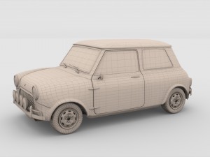 mini cooper rally edition 3D 모델