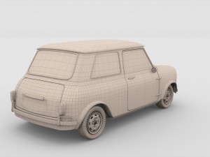 mini cooper rally edition 3D 모델