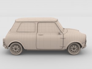 mini cooper rally edition 3D 모델