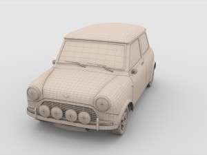 mini cooper rally edition 3D 모델