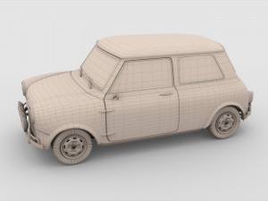 mini cooper rally edition 3D 모델