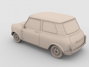 mini cooper rally edition 3D 모델
