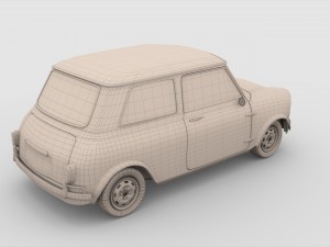 mini cooper rally edition 3D 모델